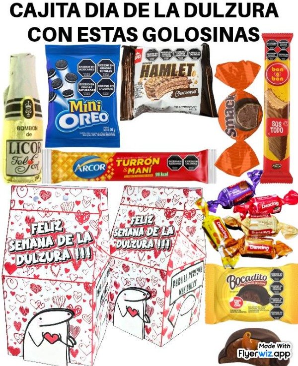 Producto - Cajita personalizada días especiales con golosinas