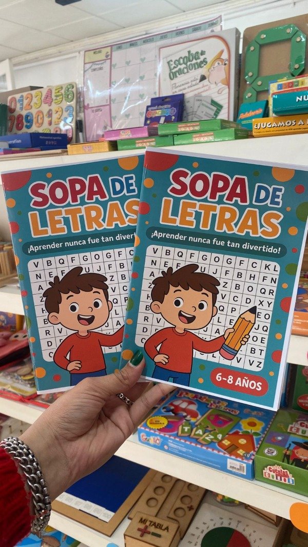 Producto - Sopas de letras infantiles- Mangata