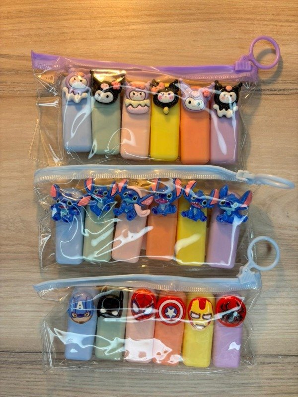 Producto - Pack de resaltadores en sobre ziploc