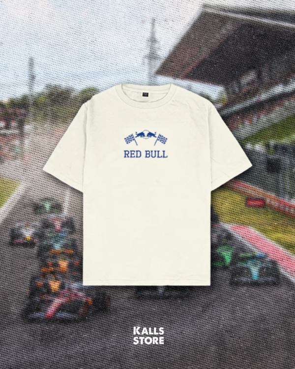 Remera Oversize Red bull banderas