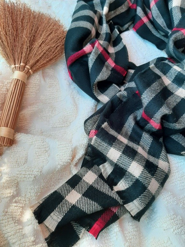 Producto - Pashmina clásica con negro