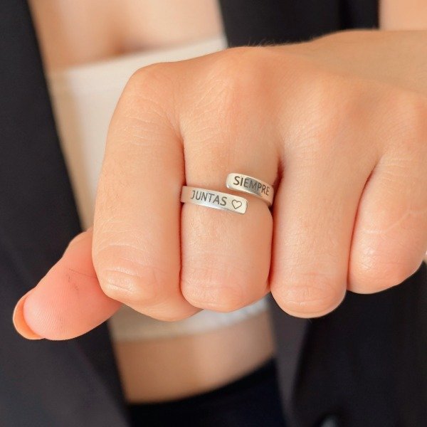 Producto - Anillo Siempre Juntas Plata 925
