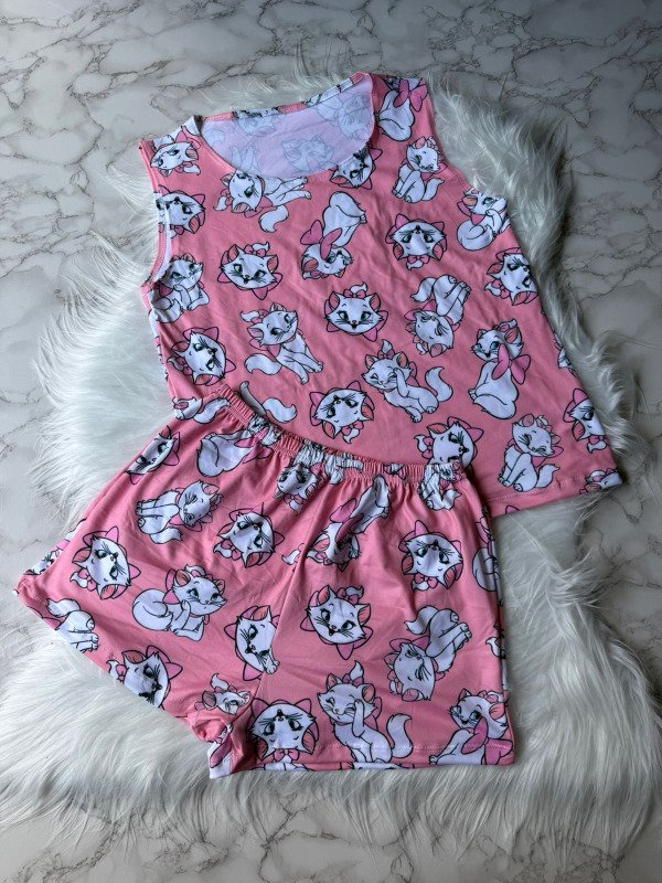 Producto - Pijama corto de short y musculosa ancha - Marie