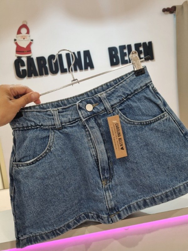 Producto - Short pollera clasico azul