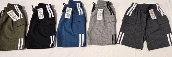 Producto - SHORTS CARGO ALGODÓN RÚSTICO CON LÍNEA DE COSTADO NIÑO