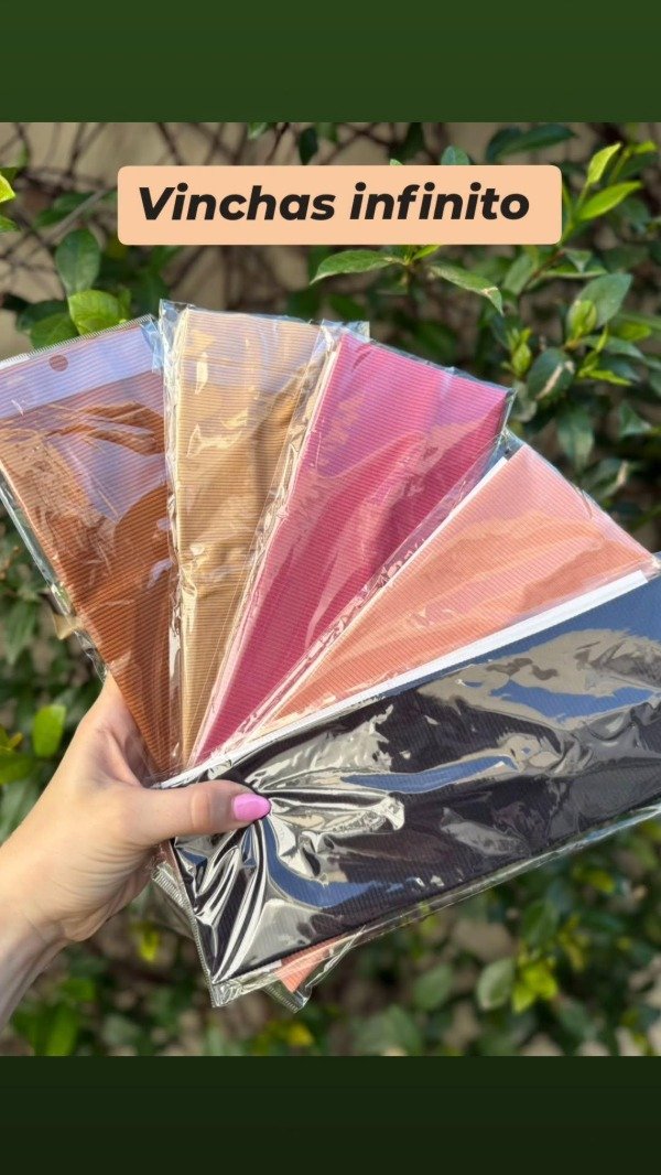 Producto - Vinchas infinito