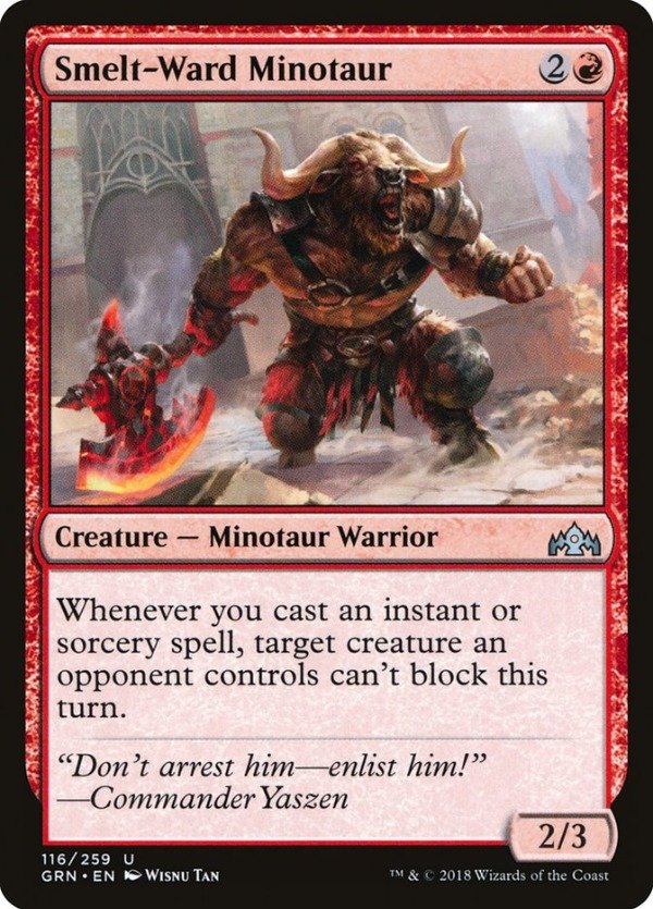 Producto - Smelt-Ward Minotaur  Guilds of Ravnica