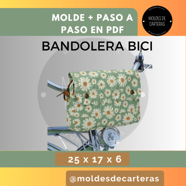 Producto - BANDOLERA BICI - MOLDERÍA + PASO A PASO PDF