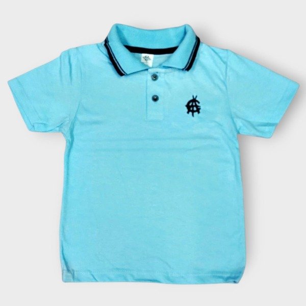 Producto - Chomba bebe celeste T5