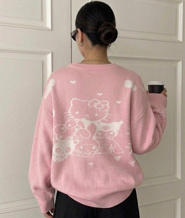 Producto - Sweaters Hello kitty and Friends NEGRO - 1