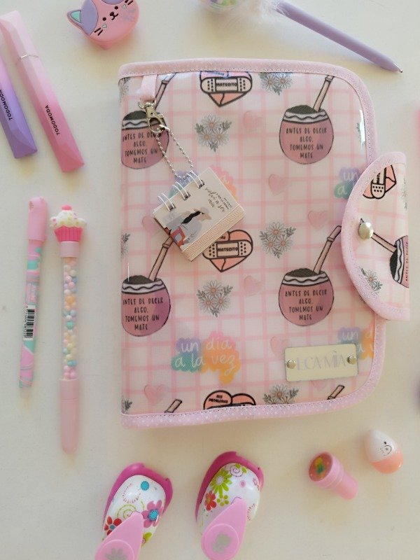 Producto - Estuche Delfina diseño "Un día a la vez"