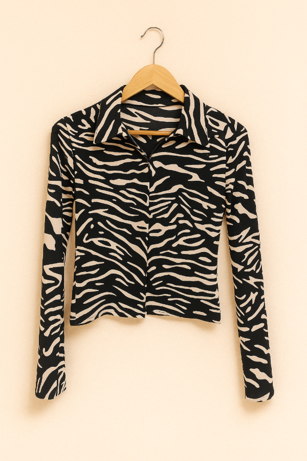 Producto - Remera Corta Animal Print