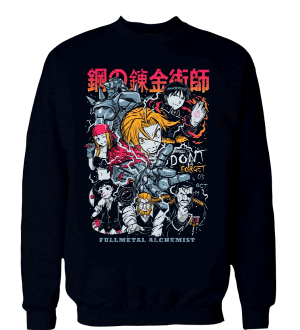 Producto - Buzo Fullmetal Alchemist nuevo
