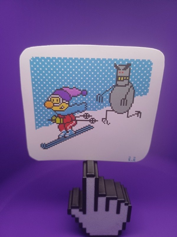 Producto - Sticker Biznikke SkiFree