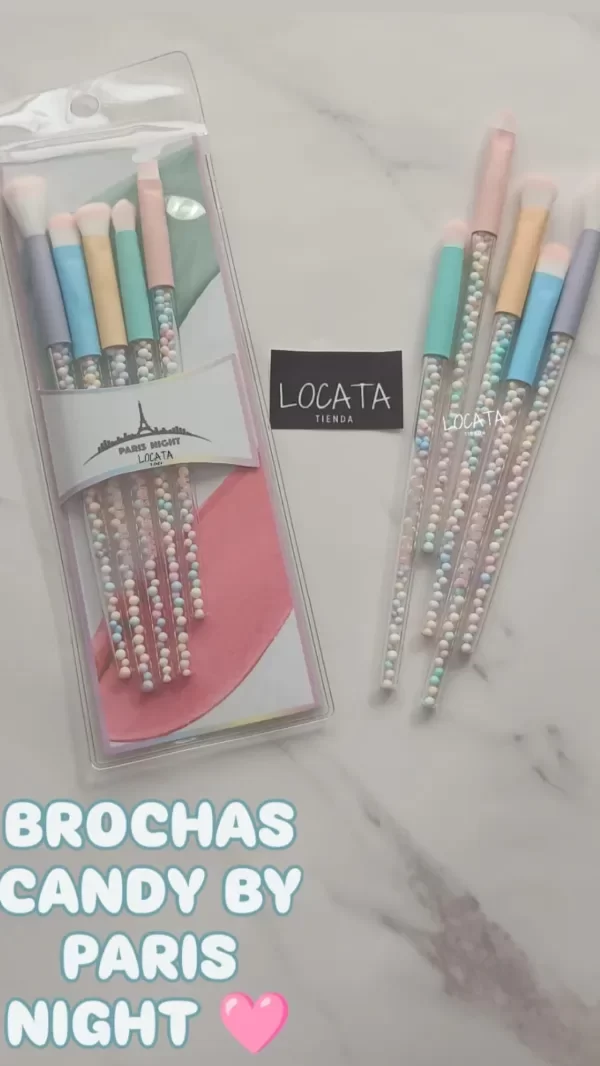Producto - BROCHAS CANDY BY PARIS NIGHT