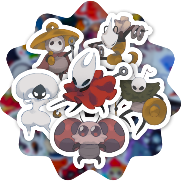 Producto - Stickers - Silksong