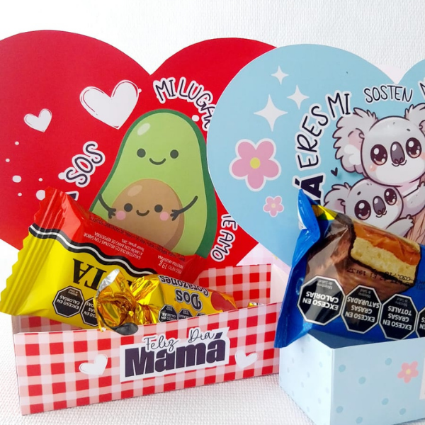 Producto - CAJA CORAZÓN MAMÁ