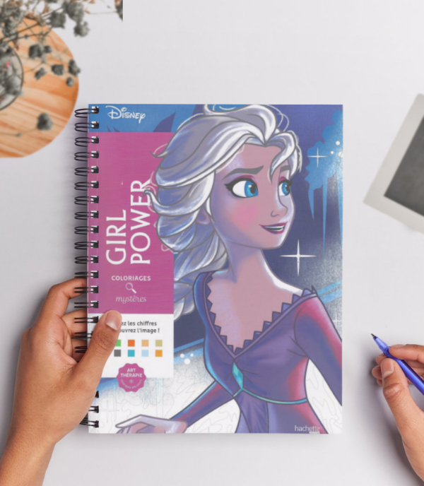 Producto - Libro Colorea Y Descubre El Misterio Girl Power DISNEY