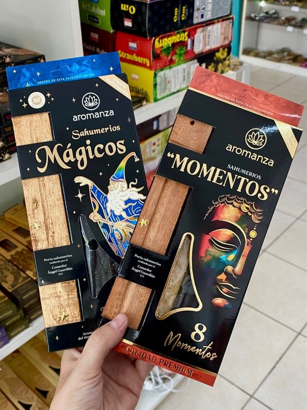 Producto - Pack de sahumerios y porta sahumerios (varios)