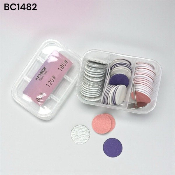 Producto - Cajita con fresa y repuestos para Pedicura Naez