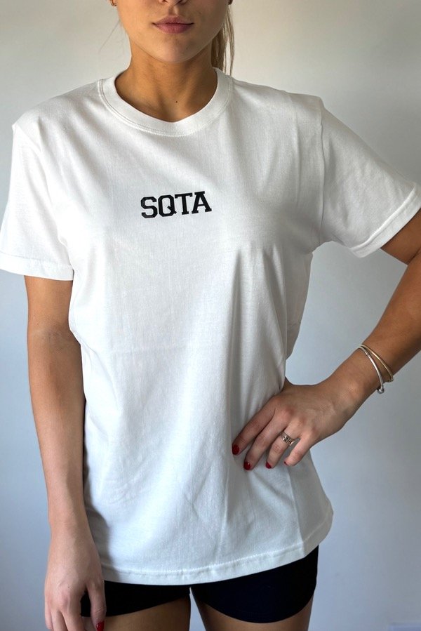 Producto - Regular tee white sqta I