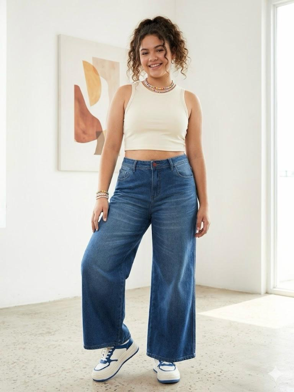 Producto - Wide leg frisado especial