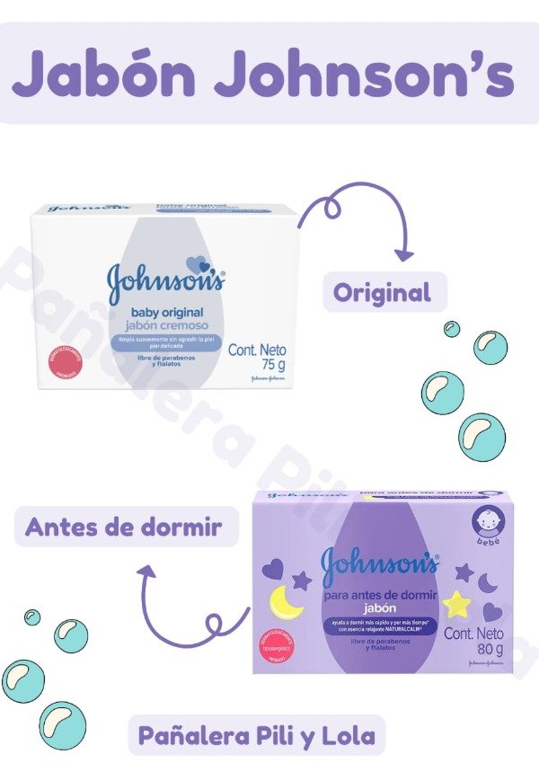 Producto - Jabón Johnsons nuevos (Consultar variedad disponible)