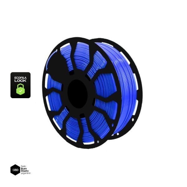 Producto - Filamento Hellbot ECOFILA PETG 1,75mm 1kg LOCK V2 AZUL