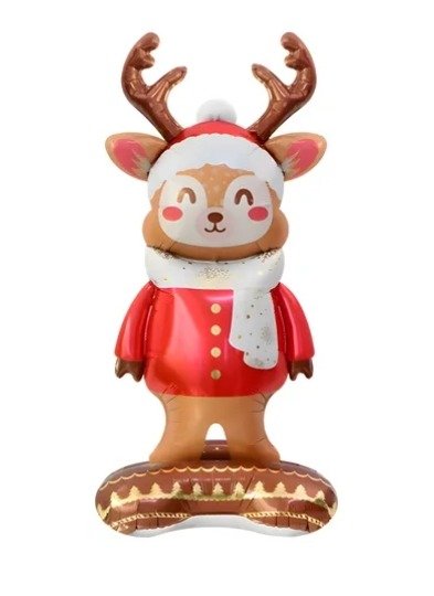 Producto - Globo de Navidad "Reno con Base" x1,35m