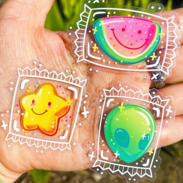 Producto - Stickers de Vinilo UV Transparentes
