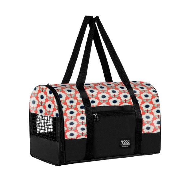 Producto - Bolso Transportador Semirrígido para Perros y Gatos - FLORES II