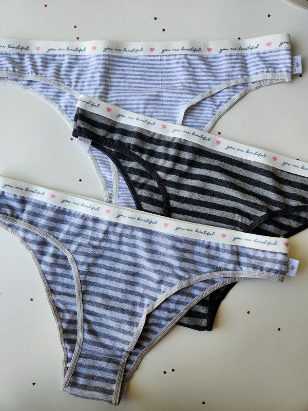 Producto - Pack x3 vedetinas de algodón - 10171