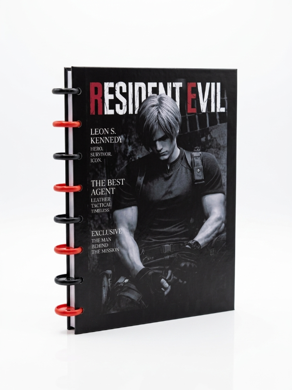 Producto - Cuaderno inteligente sistema de discos Resident Evil Leon Keneddy