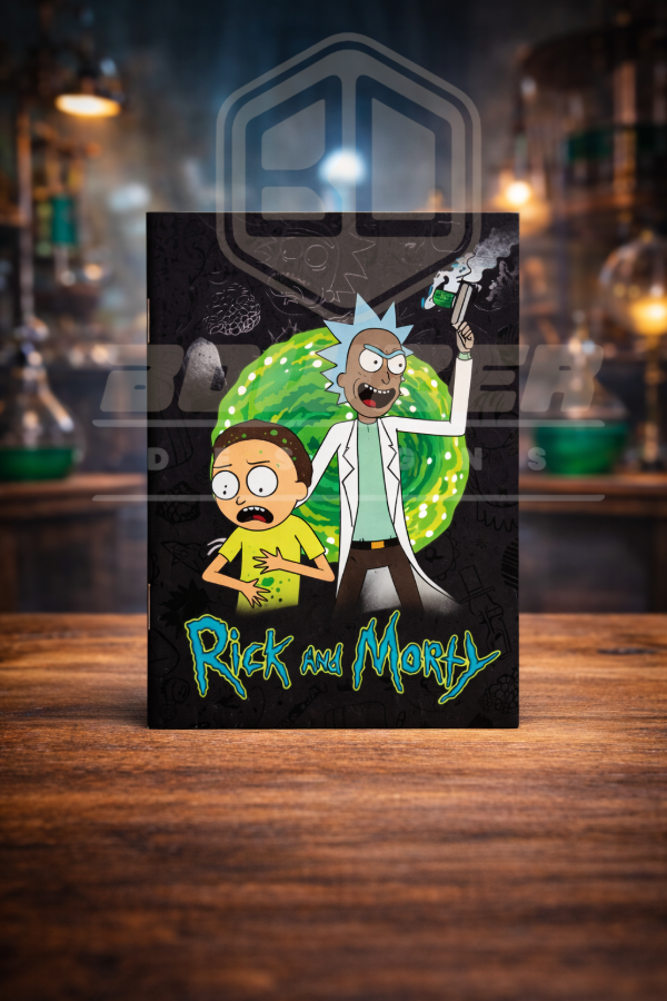 Producto - Cuaderno tapa blanda Rick and Morty