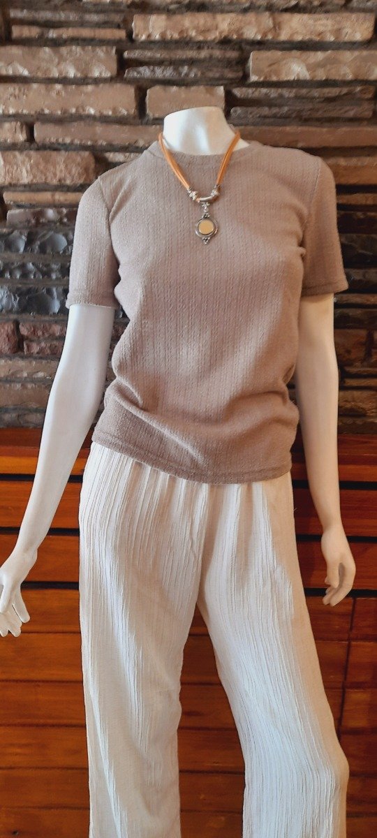 Producto - Remera tejida entallada