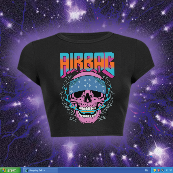 Producto - AIRBAG Calavera Retro babytee - 1