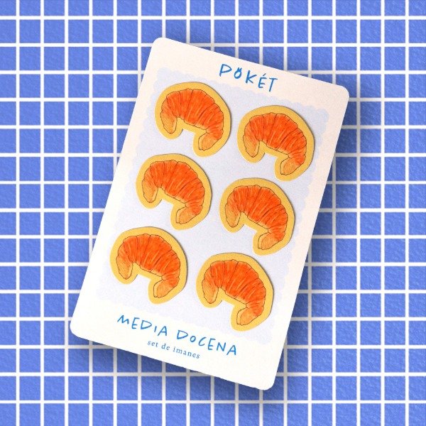 Producto - Media docena - Set de imanes