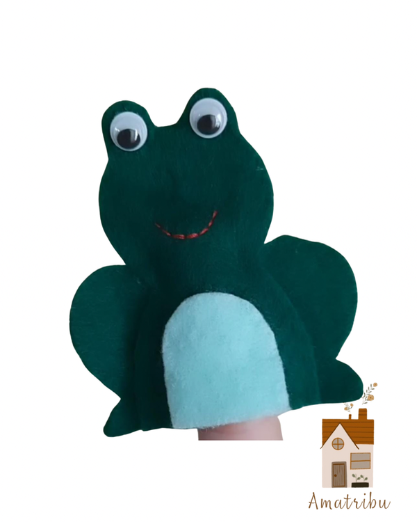 Producto - TÍTERE DE DEDO SAPO