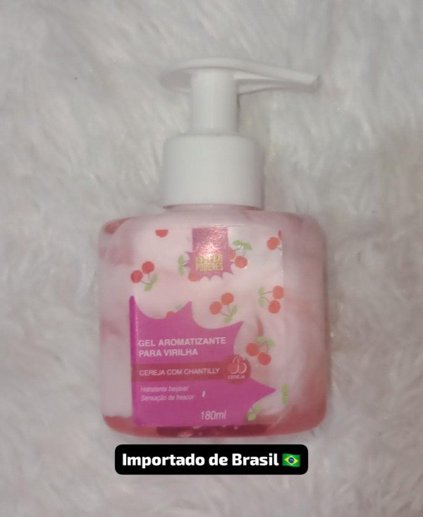Producto - Gel hidratante para zona intima sabor Cereza con Chantilly 180ml