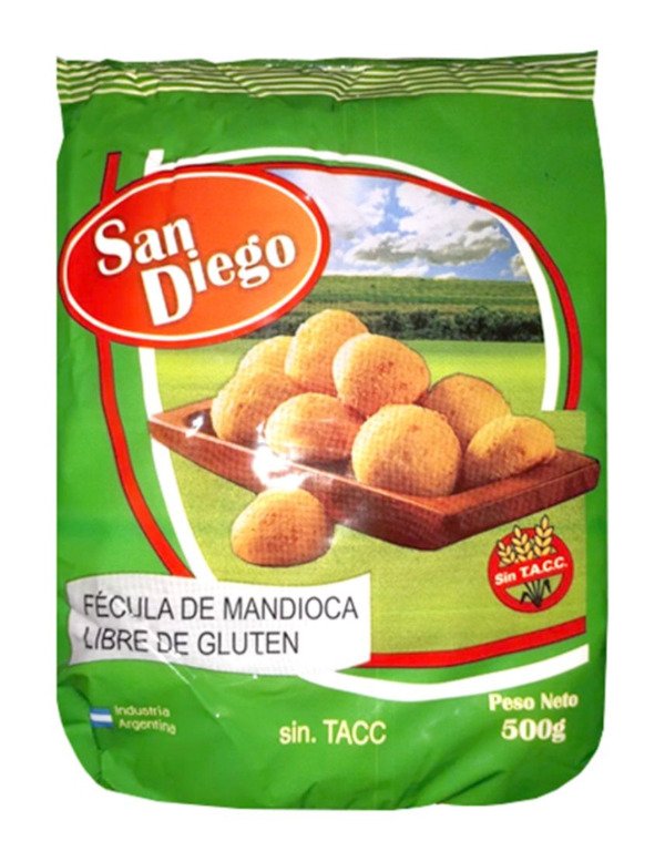 Producto - Fecula de mandioca SAN DIEGO por 500 gr