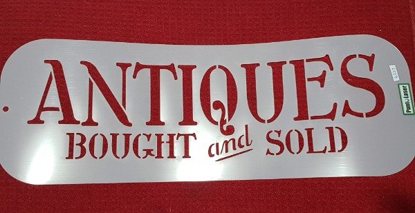 Producto - Stencil - 40 x 15 cm - Cod. Antiques