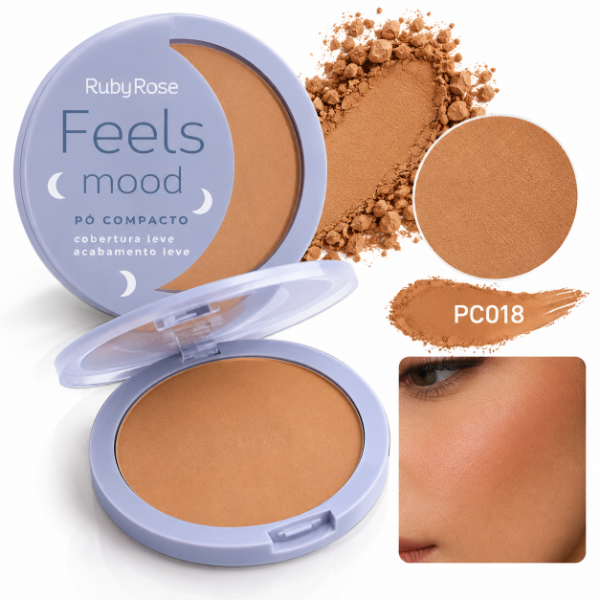 Producto - Polvo Compacto Feels Mood Ruby Rose