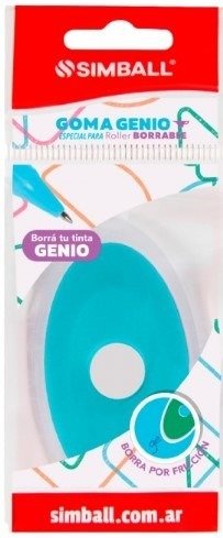 Producto - Goma SIMBALL  Genius para boligrafo borrable