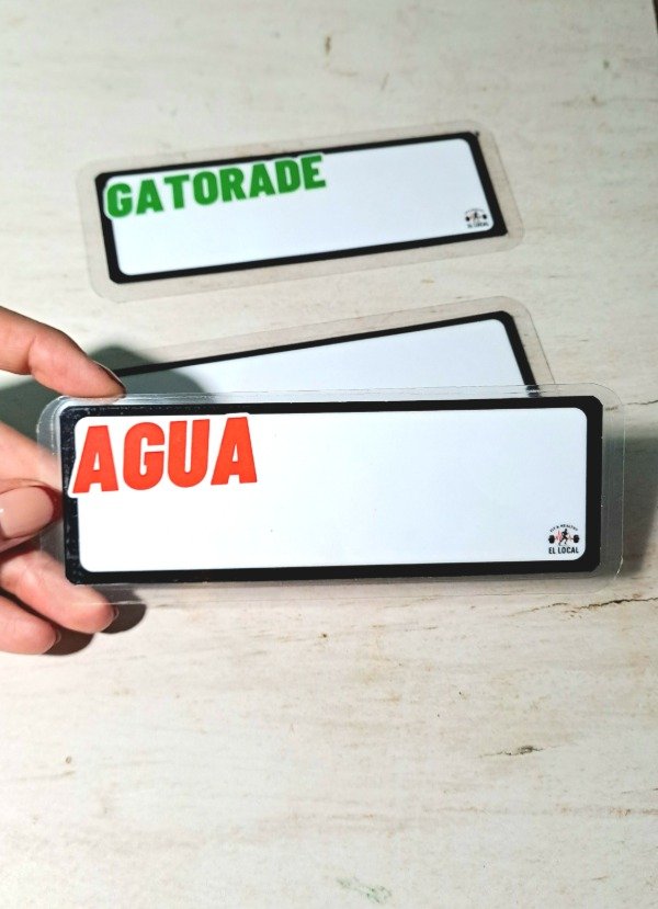 Producto - Cartel plastificado - 11