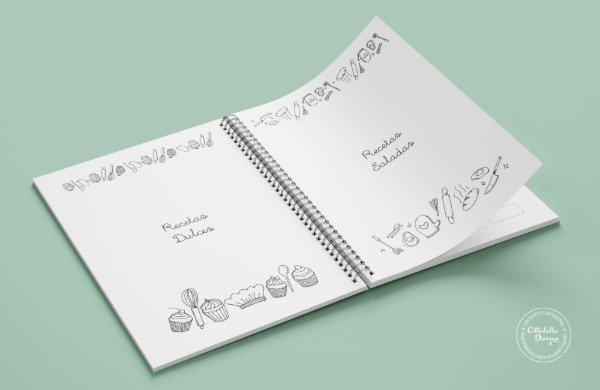 Producto - INTERIOR RECETARIO DE COCINA - ARCHIVO IMPRIMIBLE