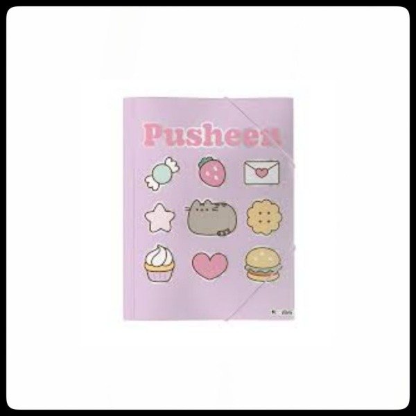 Producto - CARPETA OFICIO 3 SOLAPAS PUSHEEN (1005207) MOOVING