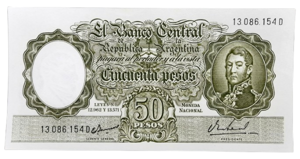 Producto - 50 Pesos Moneda Nacional (Ianella - Real) Bott.2024a Fil.A Aunc