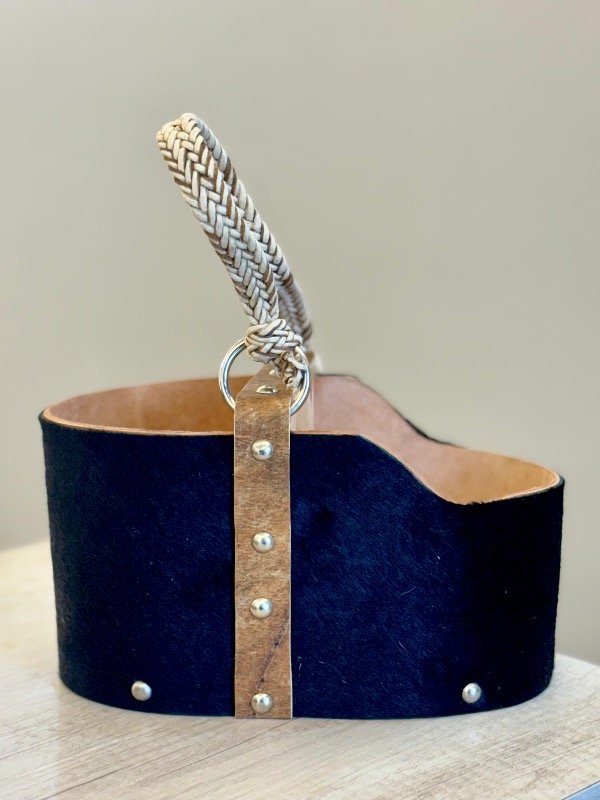 Producto - MATERA FELPUDA NEGRA