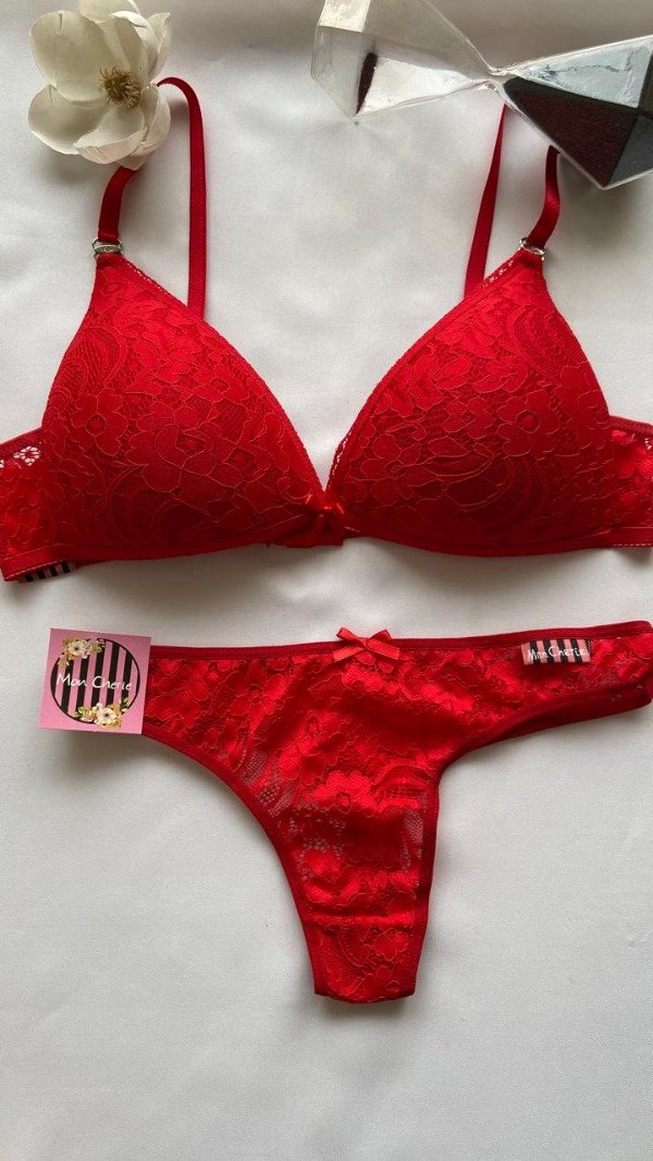 Producto - Conj Encaje Triangulo Soft