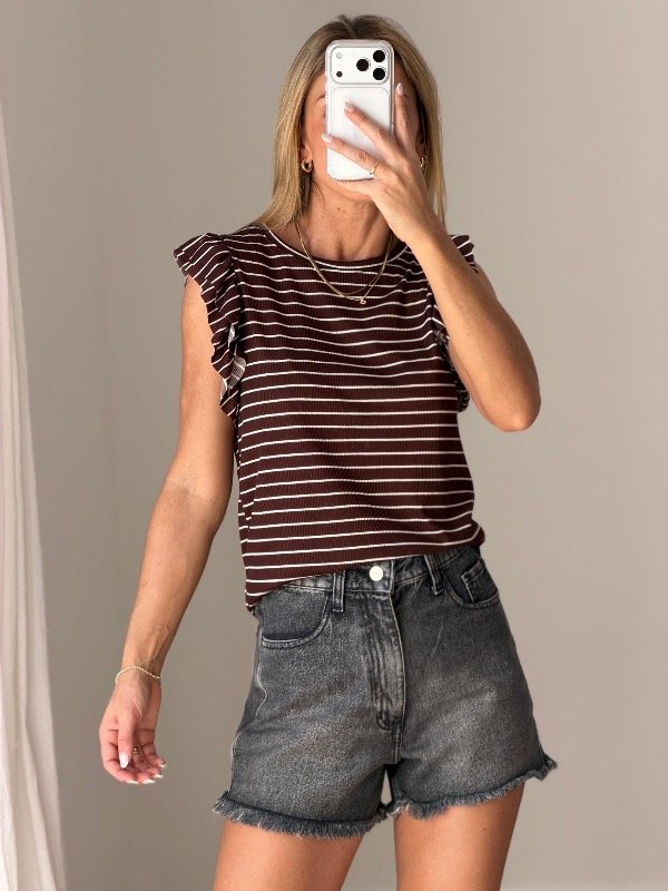 Producto - MUSCULOSA RAYA VOLADOS